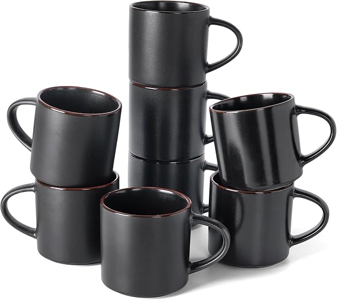 famiware Coffee Mugs Set of 8, Nebula 14oz Coffee Mugs Ceramic Cup Set | by Famiware