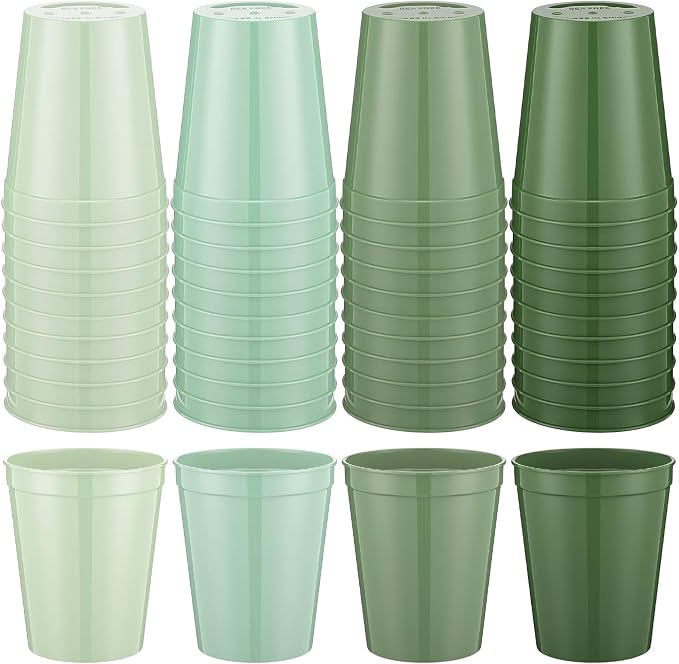 Yungyan 24 Pcs Reusable Plastic Cups 16 Oz Baby Shower Cups by Yungyan