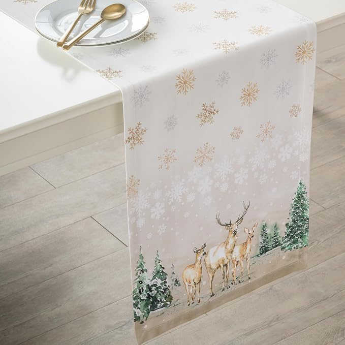 Maison d' Hermine Table Runner 100% Cotton 14.50" x 36" | Table Runners 36 - Image 9