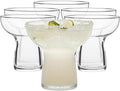 Libbey Stemless Margarita Glasses Set of 6, 10.25 ounces Classic Lightweight by Libbey