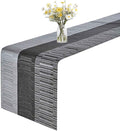 GIVERARE Table Runner, 12x53in Heat-Resistant Woven Vinyl Long Tabletop by GIVERARE
