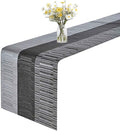 GIVERARE Table Runner, 12x72in Heat-Resistant Woven Vinyl Long Tabletop by GIVERARE