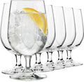 Libbey Entertaining Essentials Stemmed Water Glasses, Dishwasher Safe 16 oz by Libbey