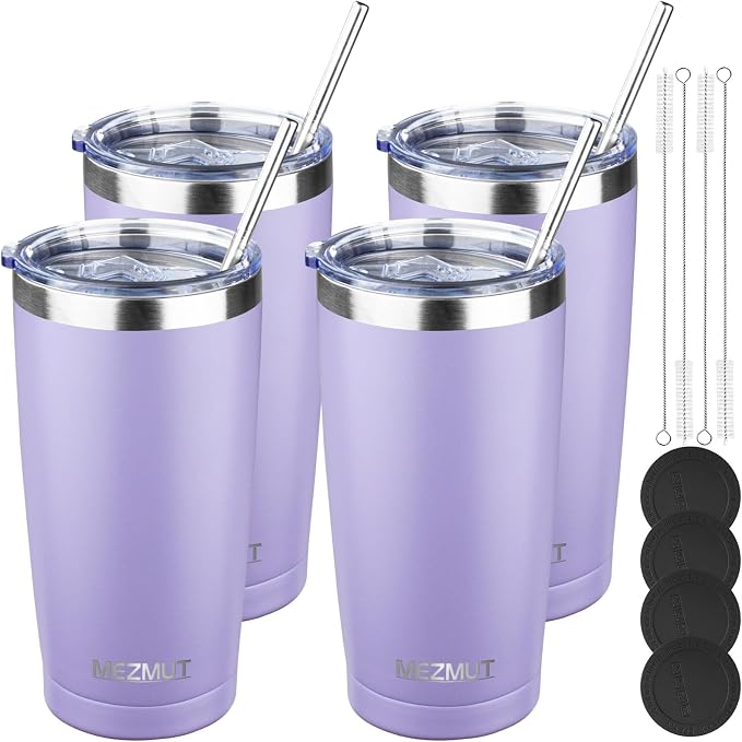 MEZMUT 20oz Insulated Tumbler Cup Travel Coffee Mug by MEZMUT
