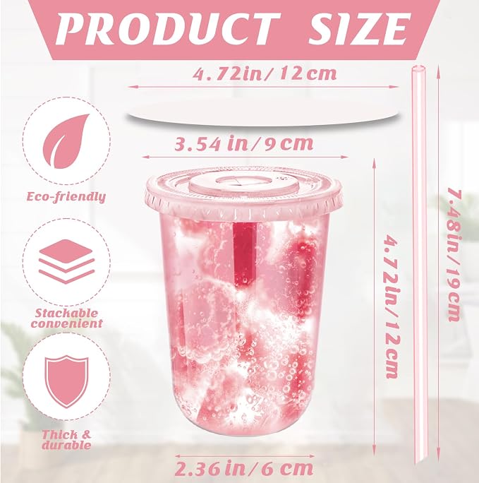 16oz Disposable Stemless Glasses - Image 2