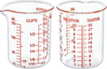 High Borosilicate Glass Measuring Cup-V-Shaped Spout，Glass Measuring Beaker by AckersBORO33