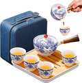 Chinese Tea Set Gongfu Tea Set, Portable Teapot Set by REOWONU