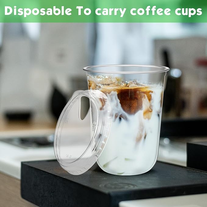 Baderke Clear Plastic Cups - Image 6