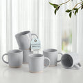 HaWare 13OZ Coffee Mugs Set of 6, Stoneware Coffee Cups, Ceramic Latte Mug by HaWare