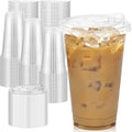 Dealusy 100 Pack - 20 oz Clear Plastic Cups by Dealusy