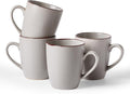 famiware Venus Coffee Mugs Set of 4, 13 oz Ceramic Stoneware Mug Cup Set | by Famiware