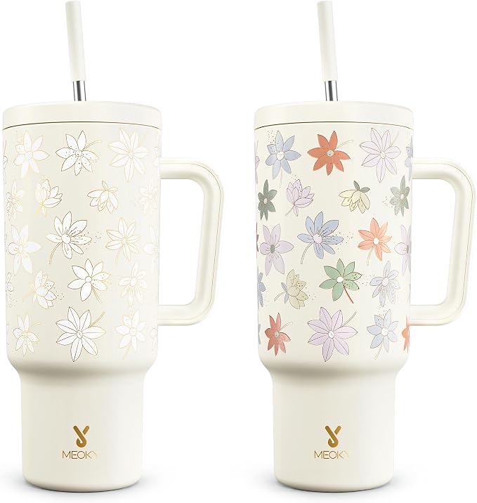 Meoky UV Color-Changing Tumbler: 40 oz Tumbler by MEOKY
