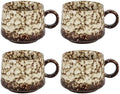 Japanese Tea Cups Set of 4pcs, 7oz Elegant Ceramic Matcha Cups by Unknown