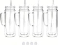 AGH 20OZ 4Pack Acrylic Snow Globe Tumbler by AGoodHopeforYou