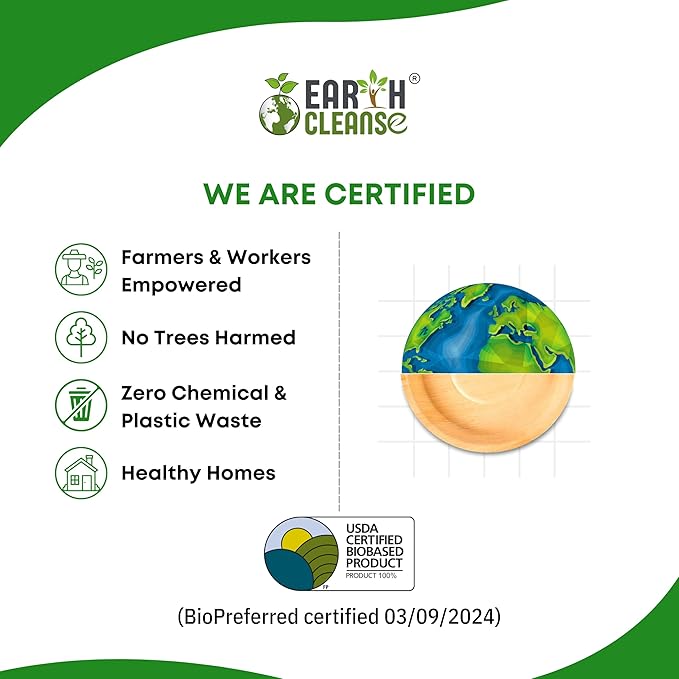 The Palm Dinnerware – 7 Inch Compostable Square Plates (25 Count) | Like Bamboo Disposable Plates | Biodegradable, Eco-Friendly, Microwave & Oven Safe | USDA 100% Biobased