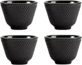 Japanese Cast Iron Tea Cups, Small and Heavy Teacups by SECHUDO