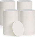 400 Pieces Disposable Paper Coasters, GOH DODD Thickened (1.5MM) 4 Inch Bar Coasters Bulk Absorbent Cardboard Blanks for Drinks DIY Arts Crafts Wedding Party Gifts Education, White, Round