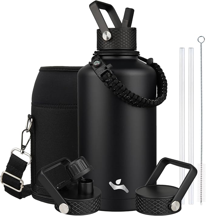 Konokyo 87 oz Insulated Stainless Steel Water Bottle Jug by Konokyo