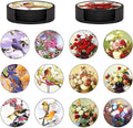 Coasters Set of 12- Classic Flowers and Birds Style by Unknown