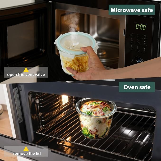 3 Cup/23oz Meal Prep Containers - Image 6