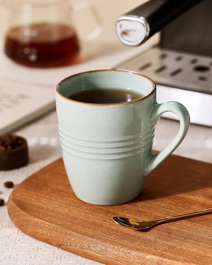 famiware Jupiter Coffee Mugs Set of 4, 13oz Coffee Mug, Microwave and - Image 2