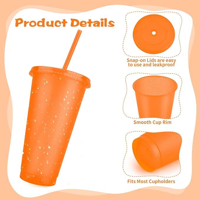 Hxezoc 16-Piece Reusable Cups - Image 5