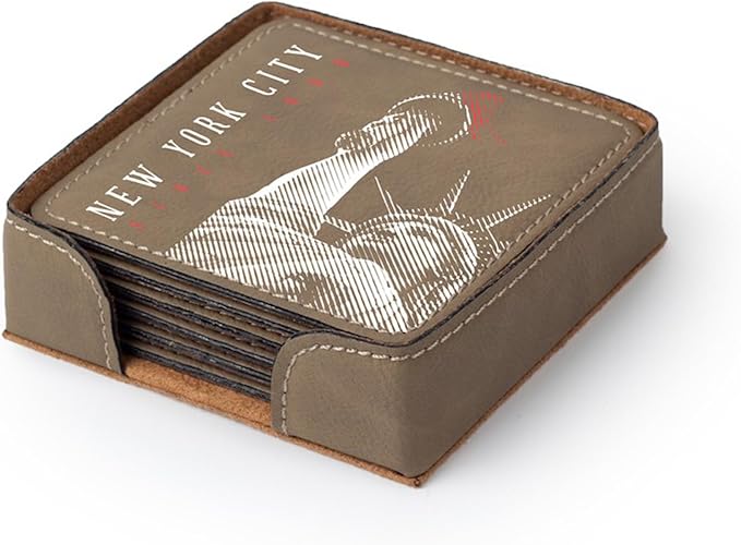 JPPlus 4" Square Coaster Engraving Blanks - Image 3