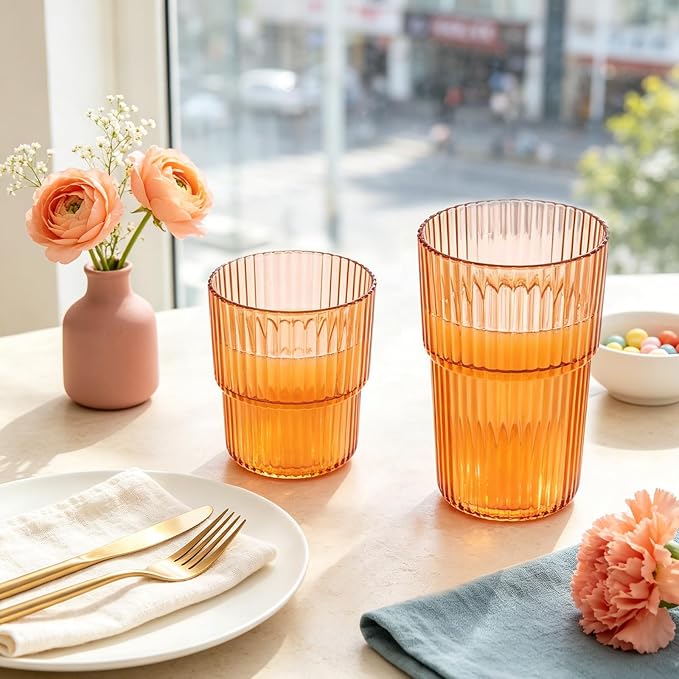 48 Pack Plastic Wine Glasses, 16 Oz Highball Glasses & 12 Oz Cocktail Glasses - Image 3