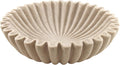 10'' Large Ruffle Decorative Fruit Bowl by Unknown