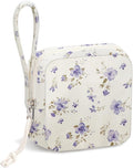 Corduroy Period Pouch Women Cute Sanitary Pad Pouch | Portable Tampon Holder by CetyVoyie