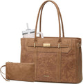 LOVEVOOK Laptop Tote Bag for Women, 2-in-1 Work Teacher Bags by LOVEVOOK