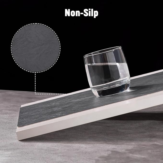 Vinyl Placemats Set of 6, Dual Sided Place Mats - Image 5