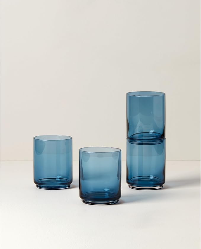 Lenox 894462 Tuscany Classics Stackable 4-Piece Tall Glasses, 14 oz - Image 2