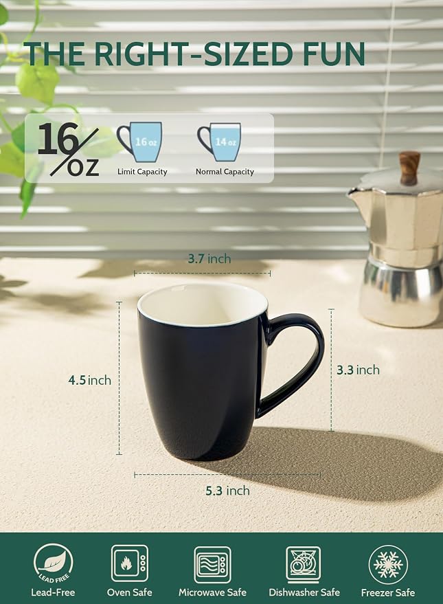 Sweese Porcelain Coffee Mugs - Image 2