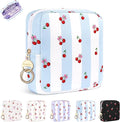 Period Bag for Teen Girls, Canvas Sanitary Napkin Storage Bag by PlaytotheExtreme