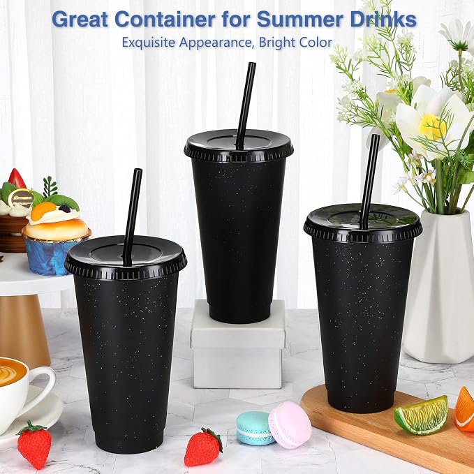 Amyhill 12 Pcs Reusable Glitter Cups - Image 4