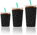 3 Pack Reusable Iced Coffee and Cold Soda Insulated Neoprene Cup Sleeve | Funny by Unknown