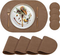 Faux Leather Placemats Set of 4 by yuuzue