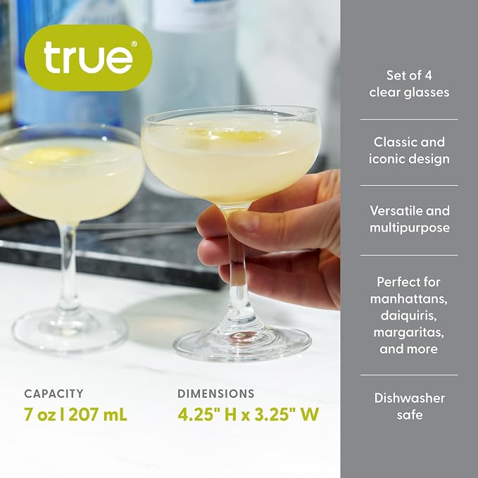 True Coupe Glass, Martini Glasses - Image 5