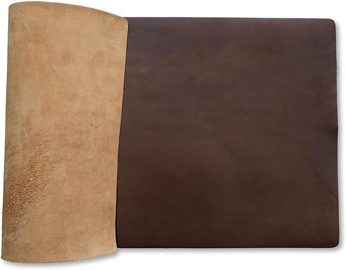 Genuine Leather Desk Pad, Office Desk Mat, Large Desk Blotter, Desk Protector, and Mouse Pad – 31.5" x 15.75" (1.8-2.0 mm) Luggage, Waterproof, Premium Quality for Desk Surface Protection and Comfort