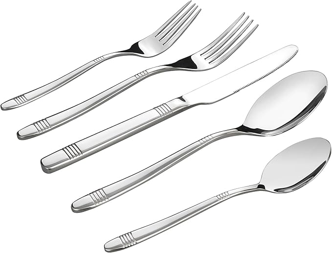 Begale 30-Piece Stainless Steel Flatware, Service for 6