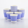 Restaurantware 8 Ounce Double Wall Disposable Coffee Cups, 500 Insulated Light by Restaurantware