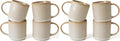 famiware Coffee Mug Set for 4, Star 12 oz Catering Mugs Cup Set by Famiware