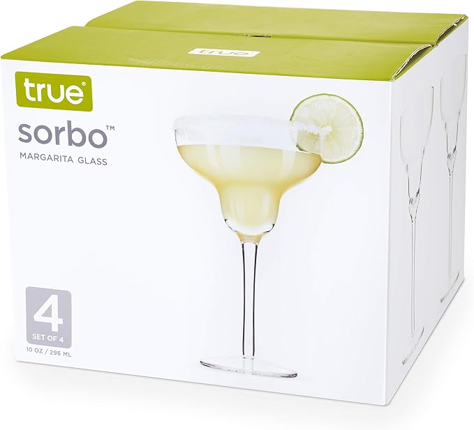 True Margarita Glass, Crystal Stemmed Cocktail Glasses, Dishwasher Safe - Image 8