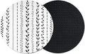 Modern Minimalist Art Coasters Set of 2, Absorbent Coasters by Unknown