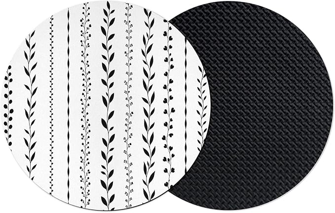 Modern Minimalist Art Coasters Set of 2, Absorbent Coasters by Unknown