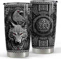 Viking Cup Tumbler 20oz Viking Gifts by SANDJEST
