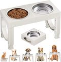 XIAZ Elevated Dog Bowls Large Breed Raised Dogs Bowl Stand Large/Medium Sized by XiaZPet