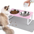 Summark Upgraded Elevated Cat Bowls by Summark