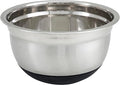 Winco Black 5 qt Stainless Steel Mixing Bowl | Dishwasher safe, Heavy-duty by Fonteme